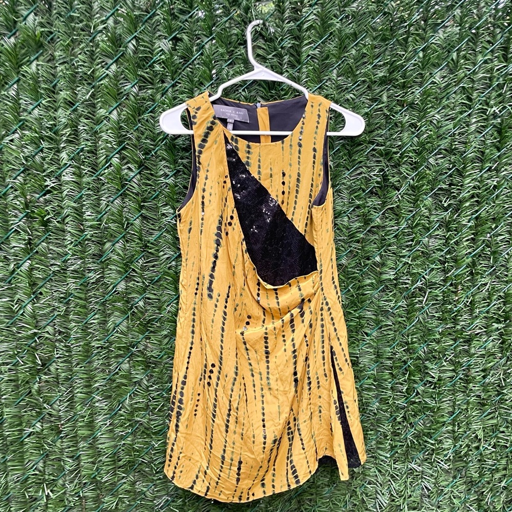 Sachin + babi tie-dye sequin dress